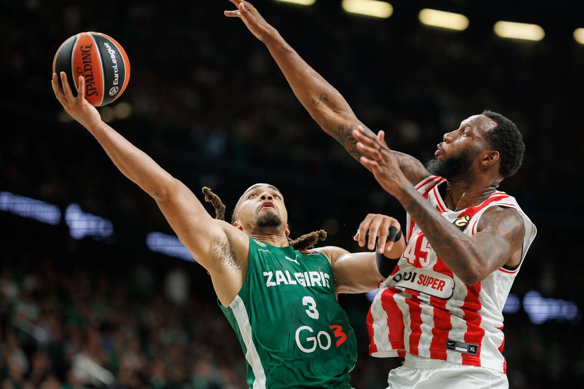 Eurolyga: Kauno „Žalgiris“ – Pirėjo „Olympiakos“