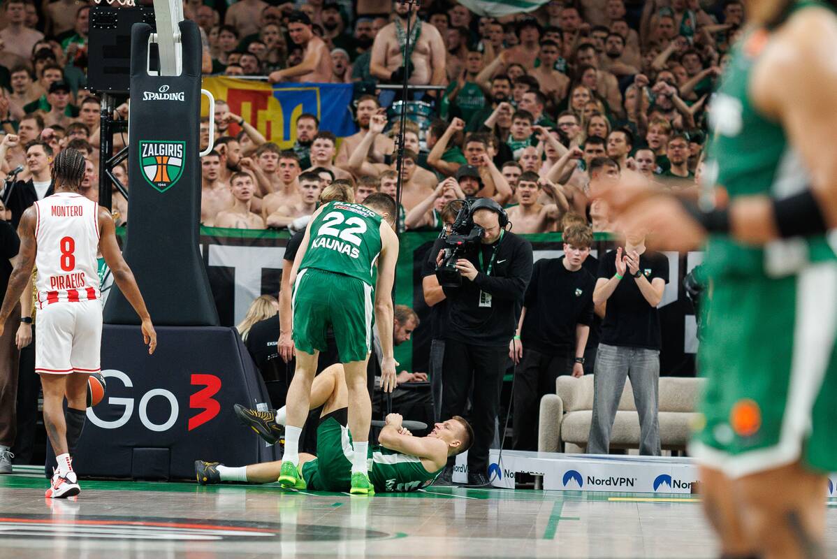 Eurolyga: Kauno „Žalgiris“ – Pirėjo „Olympiakos“
