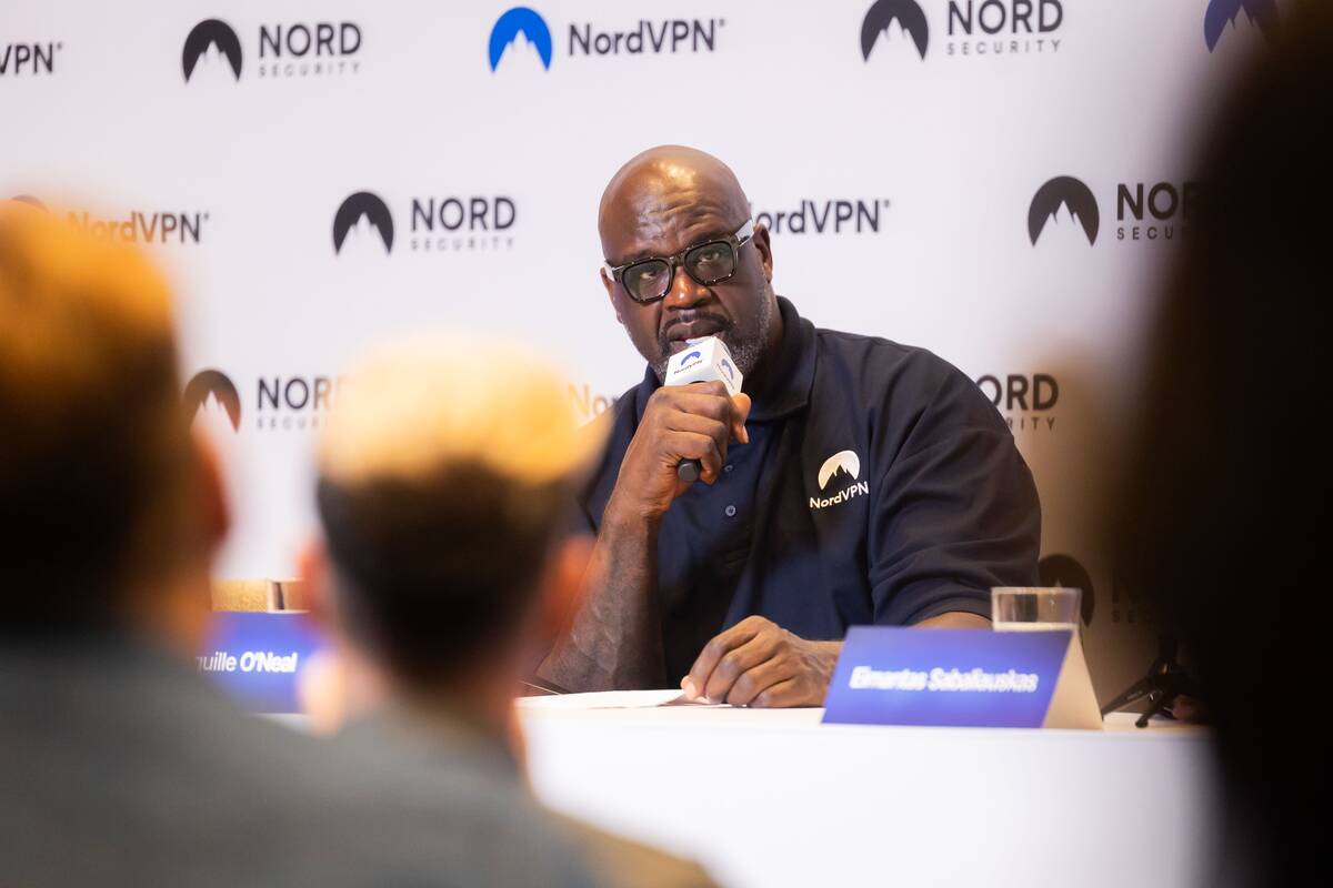T. Okmanas ir E. Sabaliauskas kartu su Shaquille‘u O'Nealu pristatė naują pasaulinę partnerystę