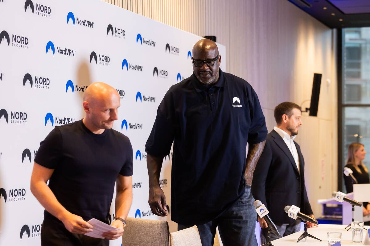 T. Okmanas ir E. Sabaliauskas kartu su Shaquille‘u O'Nealu pristatė naują pasaulinę partnerystę