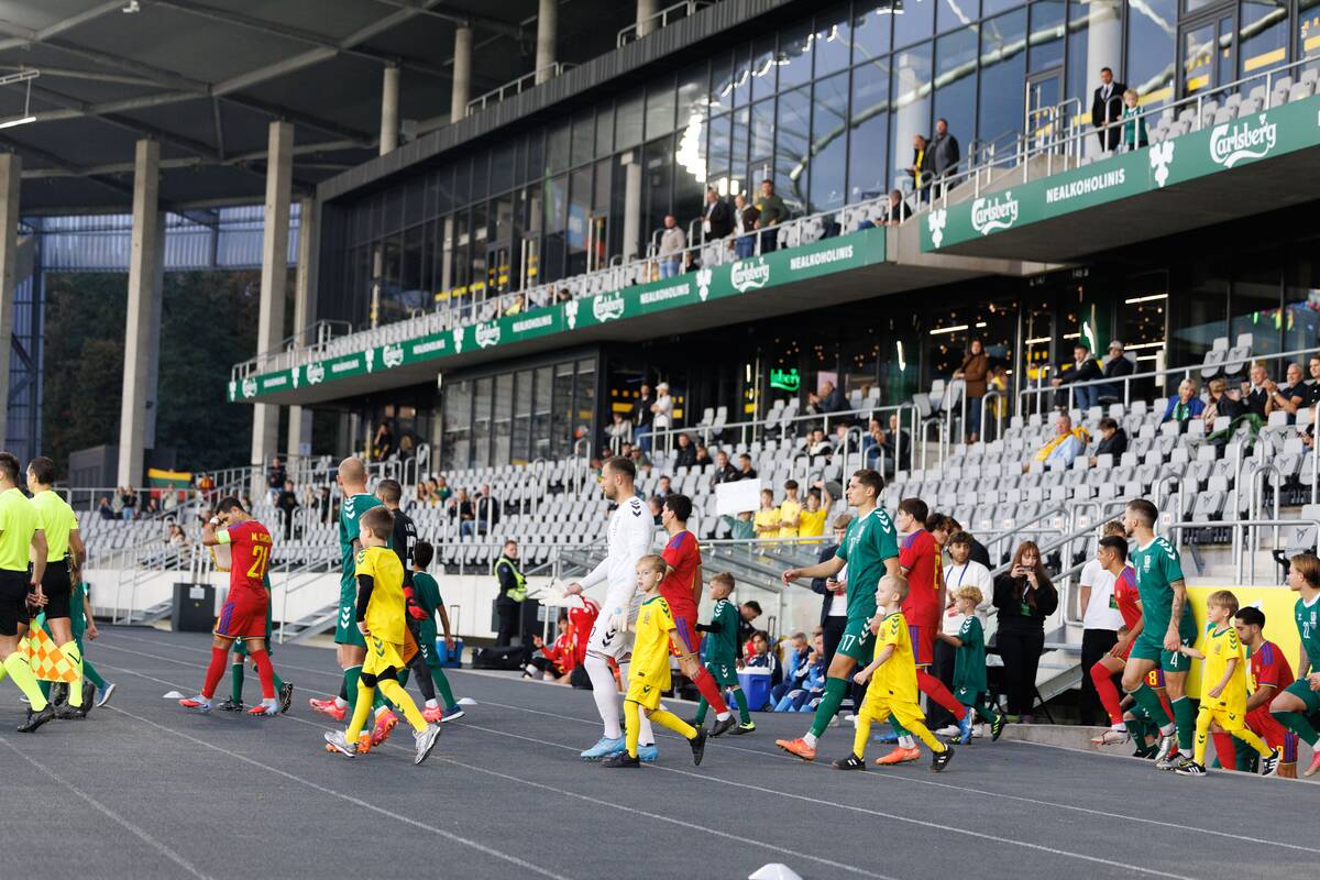 Kontrolinės futbolo rungtynės: Lietuva – Andora