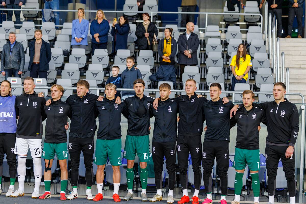 Kontrolinės futbolo rungtynės: Lietuva – Andora