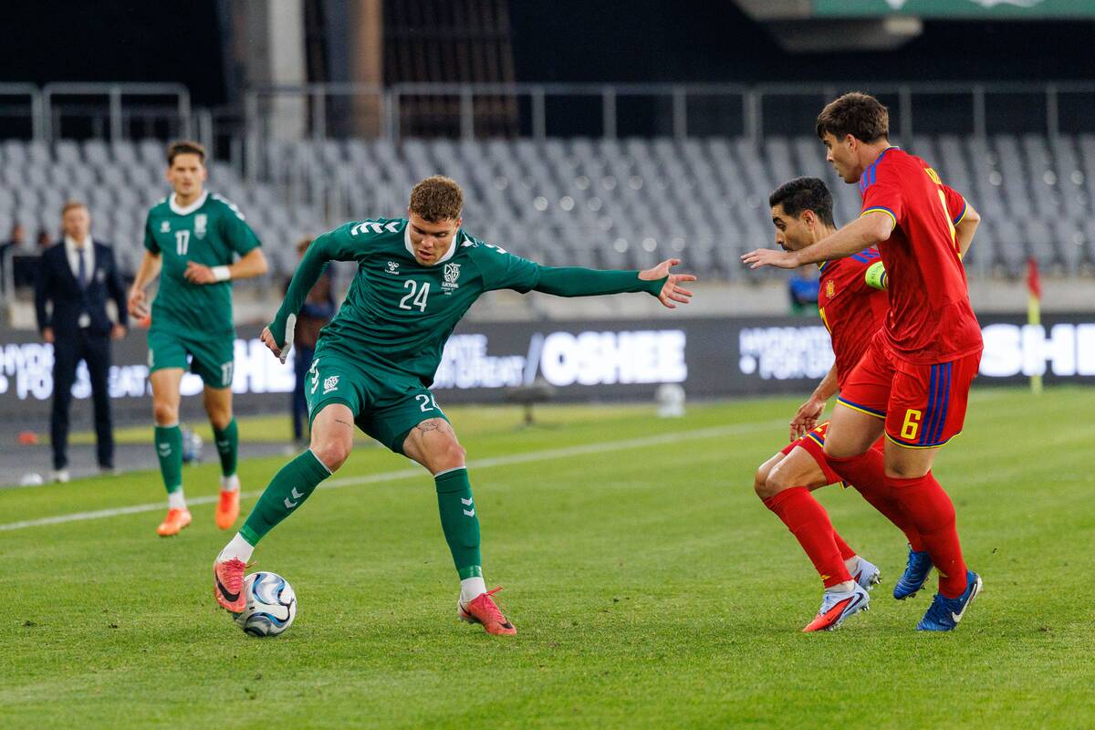 Kontrolinės futbolo rungtynės: Lietuva – Andora