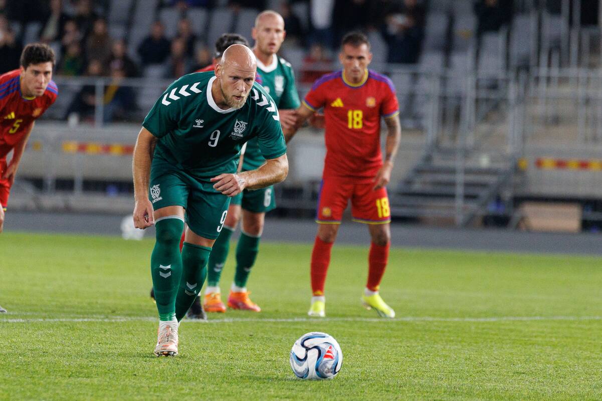 Kontrolinės futbolo rungtynės: Lietuva – Andora
