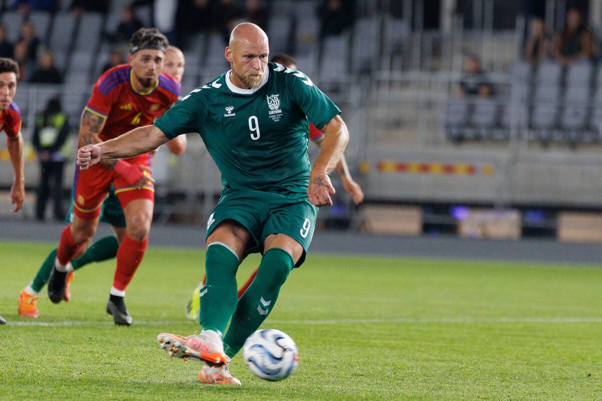 Kontrolinės futbolo rungtynės: Lietuva – Andora