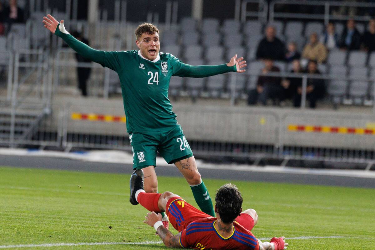 Kontrolinės futbolo rungtynės: Lietuva – Andora