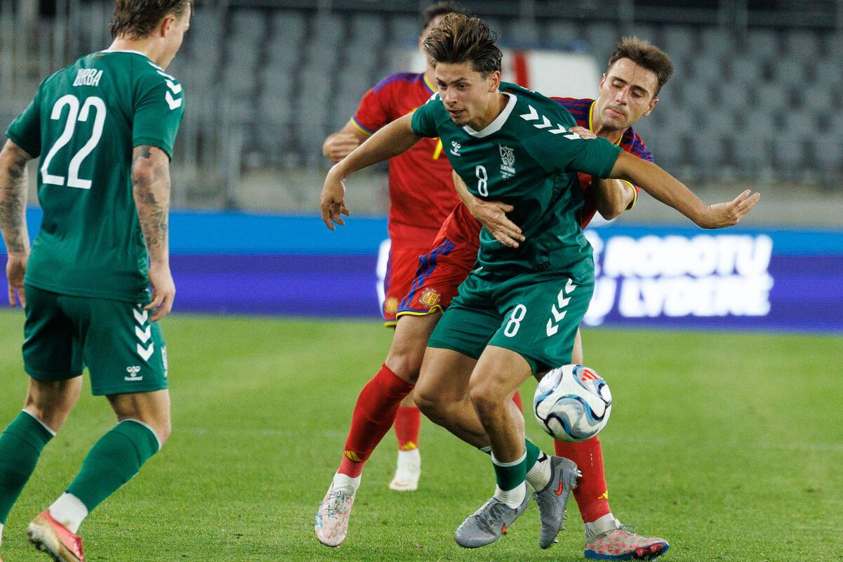 Kontrolinės futbolo rungtynės: Lietuva – Andora