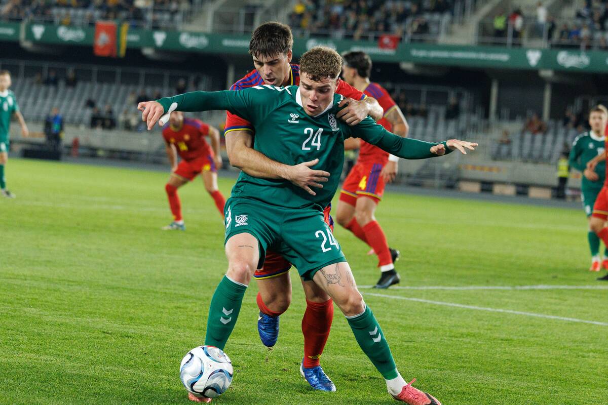 Kontrolinės futbolo rungtynės: Lietuva – Andora
