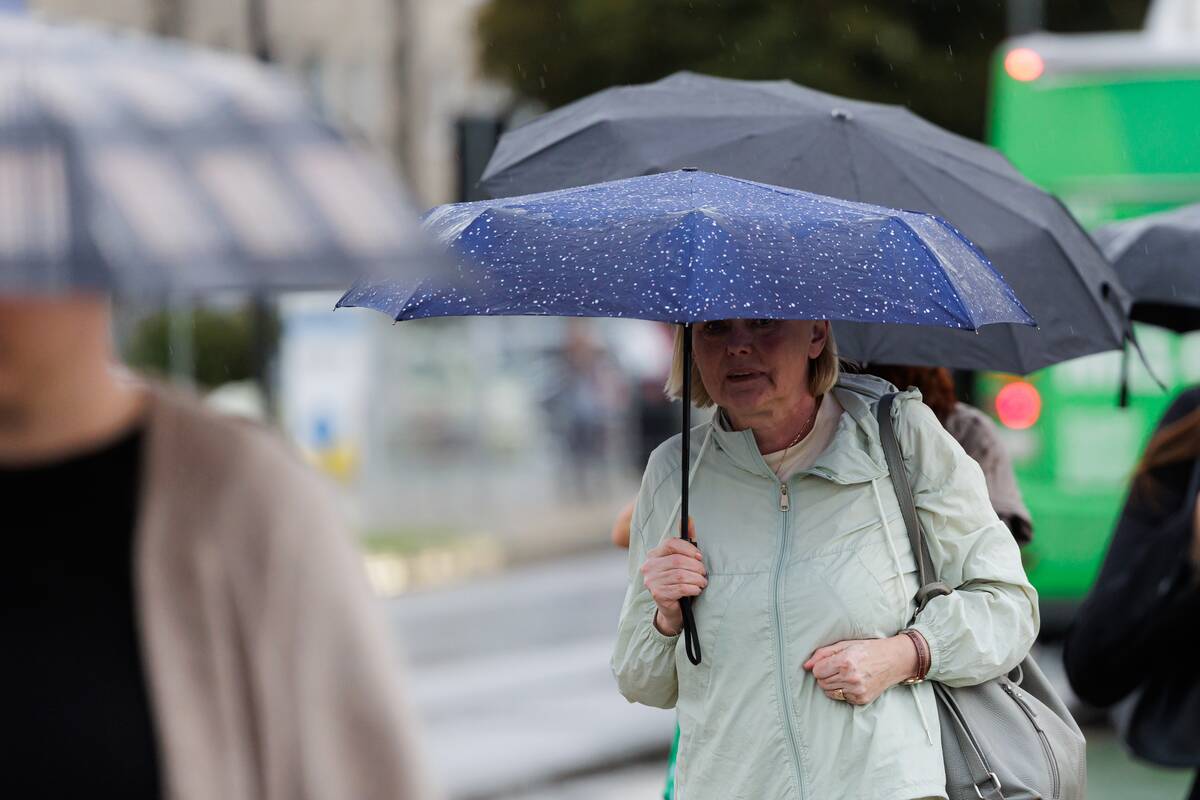 Lietinga pirmoji rudens diena