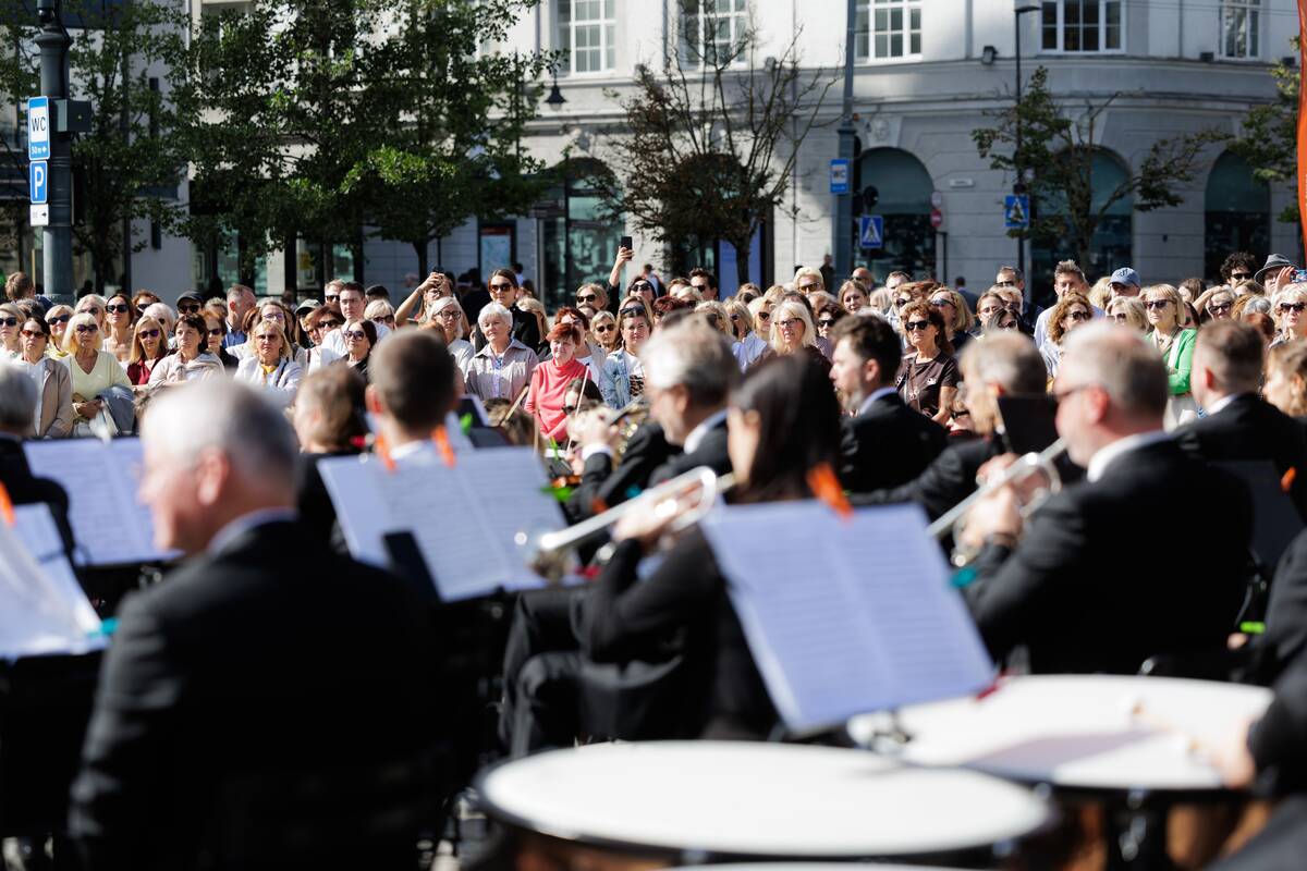 Lietuvos valstybinis simfoninis orkestras šventė naujo sezono pradžią