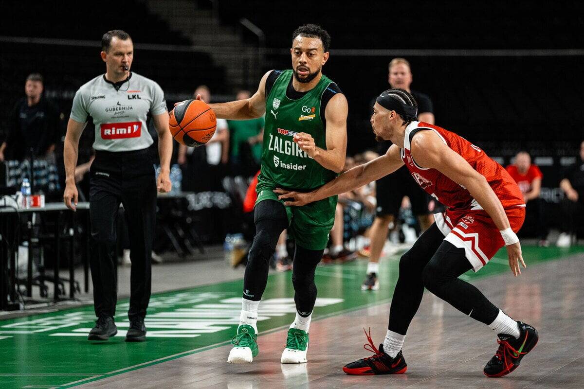 Kontrolinės krepšinio rungtynės: Kauno „Žalgiris“ – Utenos „Juventus“ 82:77