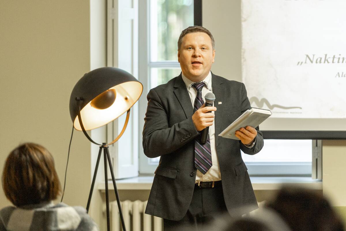 Aldonos Ruseckaitės knygos "Naktiniai pokalbiai" pristatymas