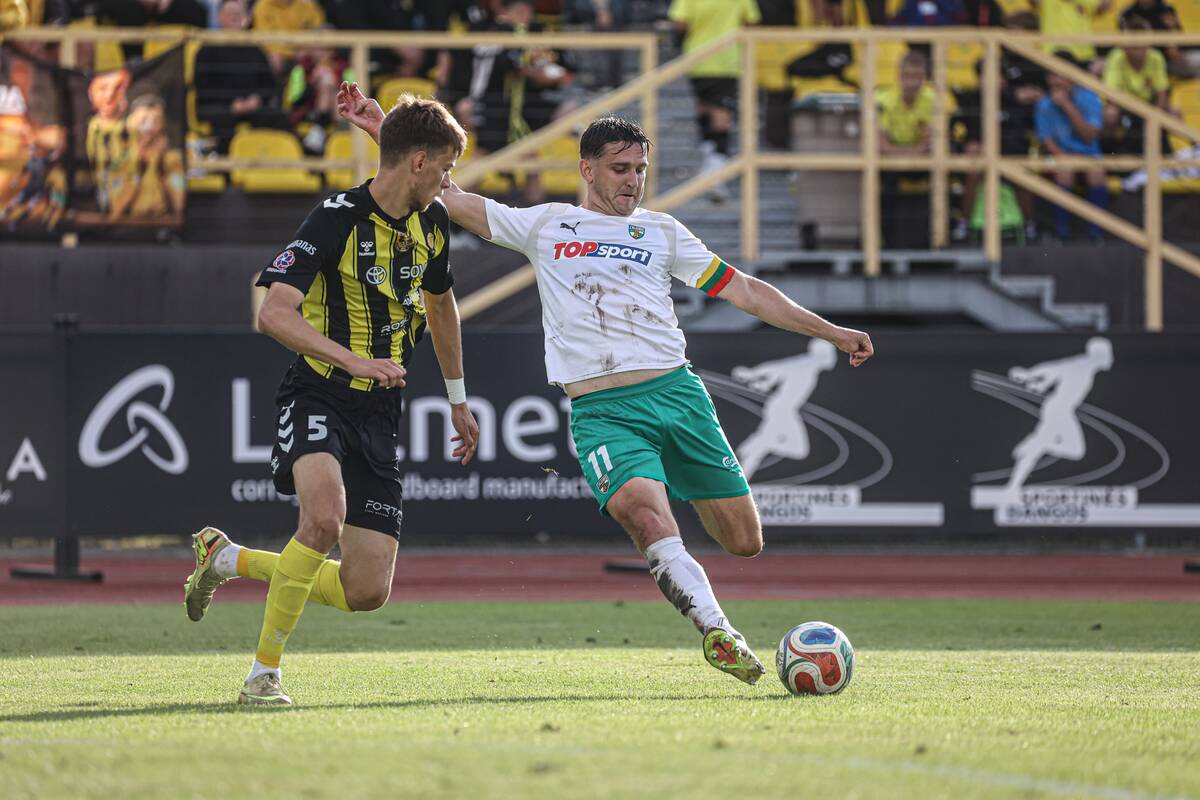 LFF taurės pusfinalis: „Šiauliai“ – „Kauno Žalgiris“ 0:1