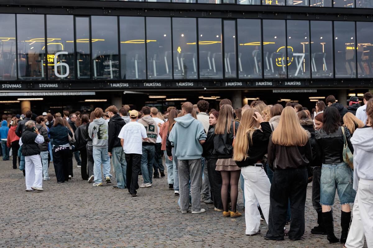 A$AP Rocky gerbėjai renkasi į „Žalgirio“ areną