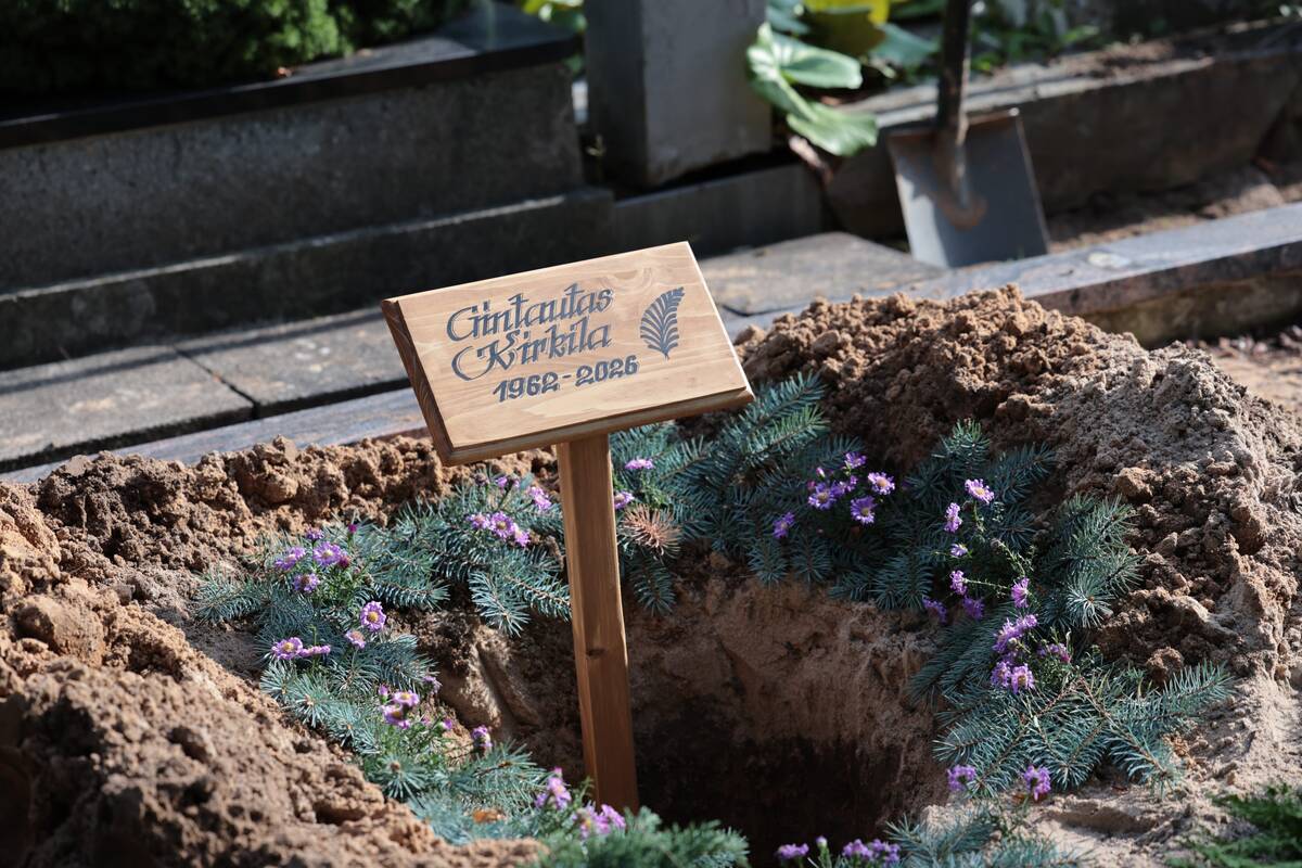 Gintautas Kirkila-Klarkas amžinojo poilsio atgulė Panemunėje