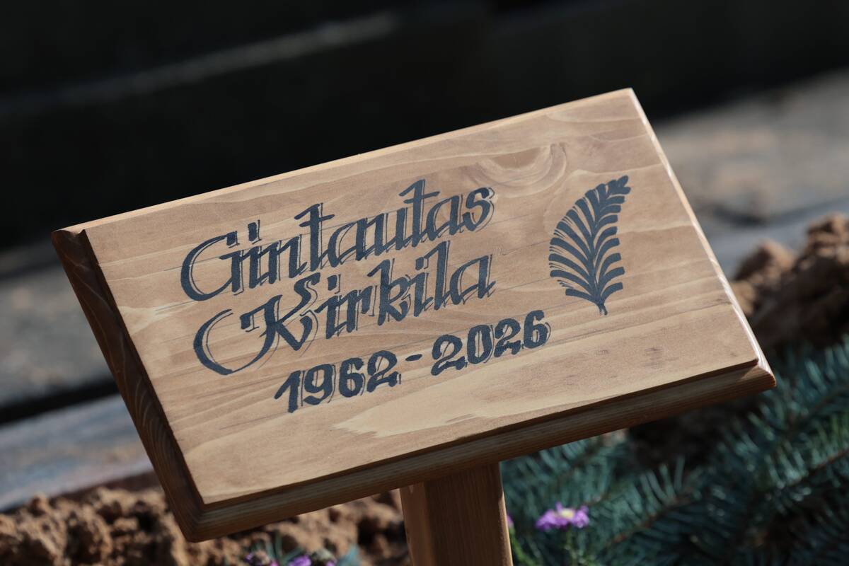 Gintautas Kirkila-Klarkas amžinojo poilsio atgulė Panemunėje