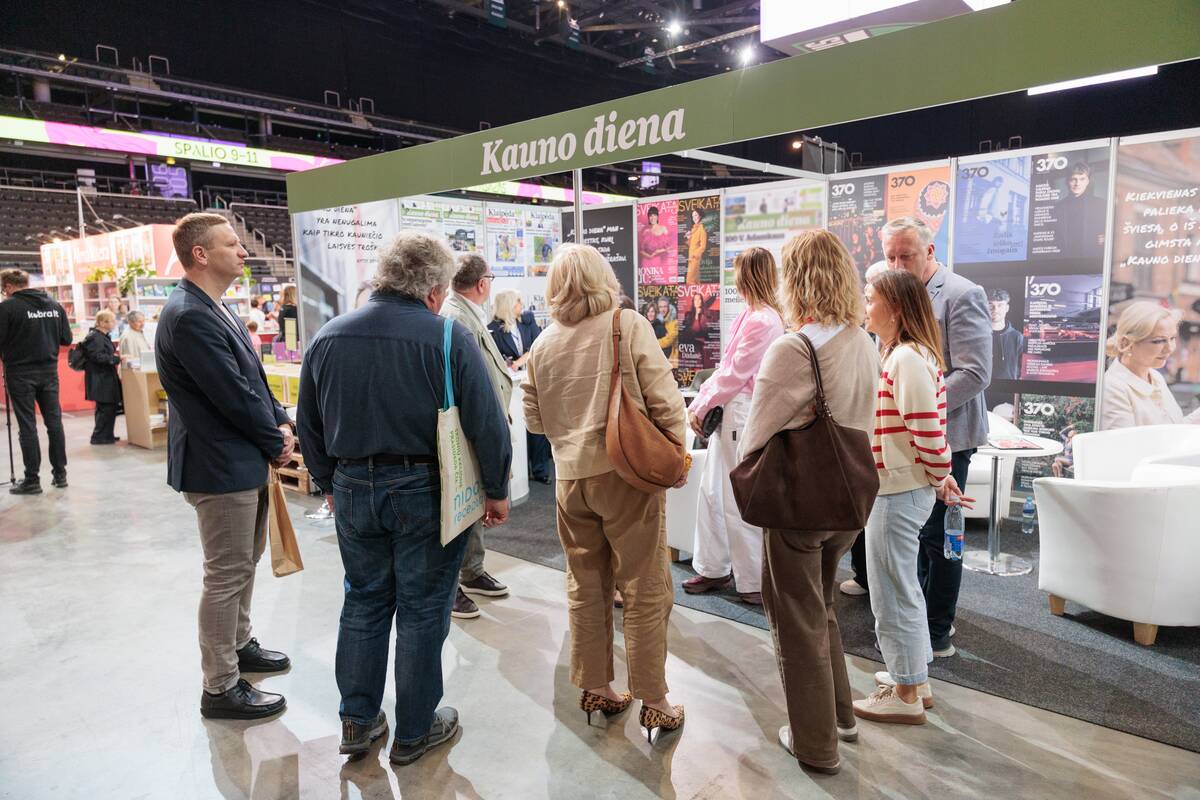 „Knygų mugė“: „Kauno dienos“ erdvė ir svečiai