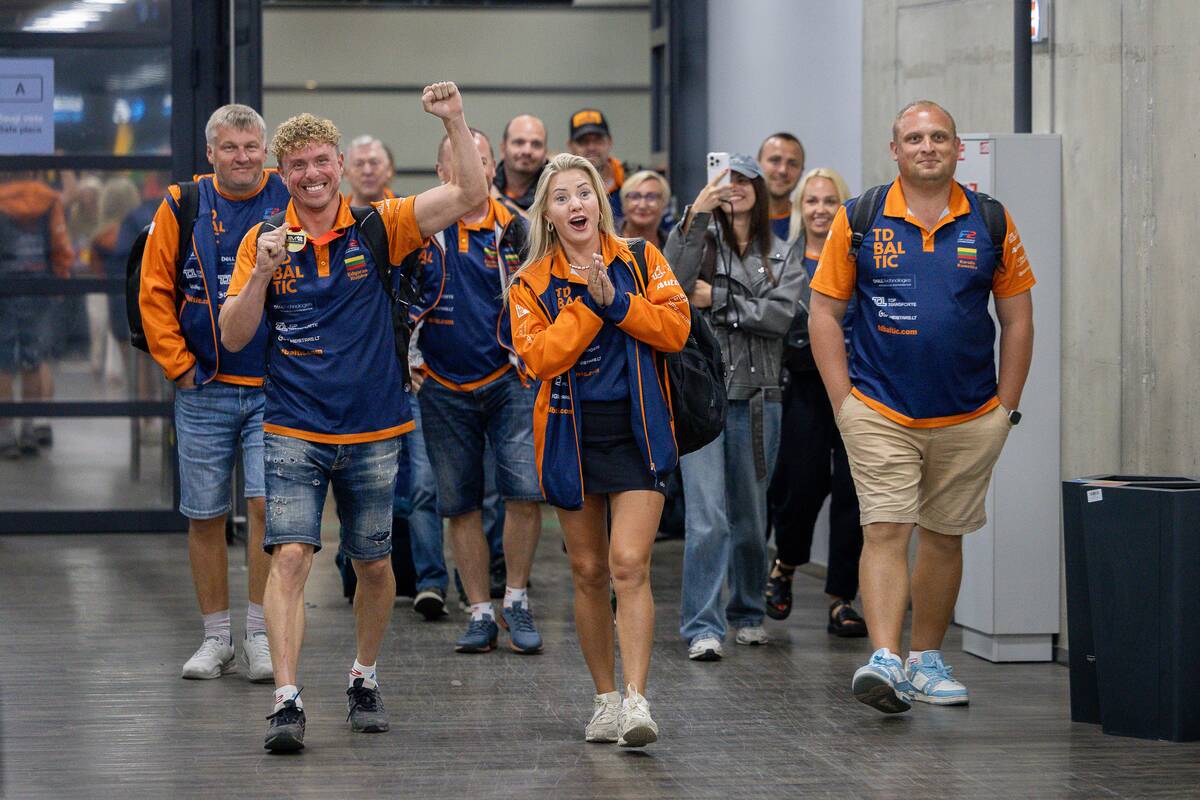 Pasaulio čempiono Edgaro Riabko sutiktuvės