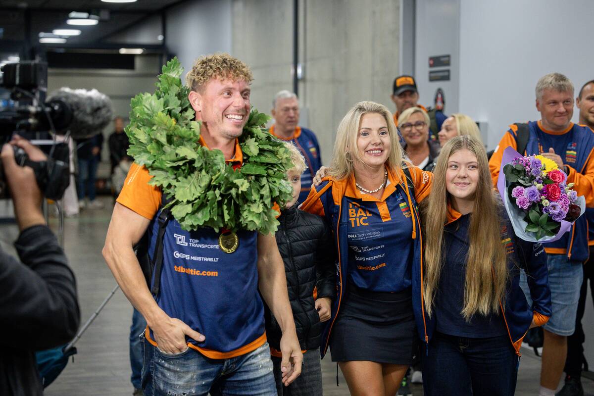 Pasaulio čempiono Edgaro Riabko sutiktuvės