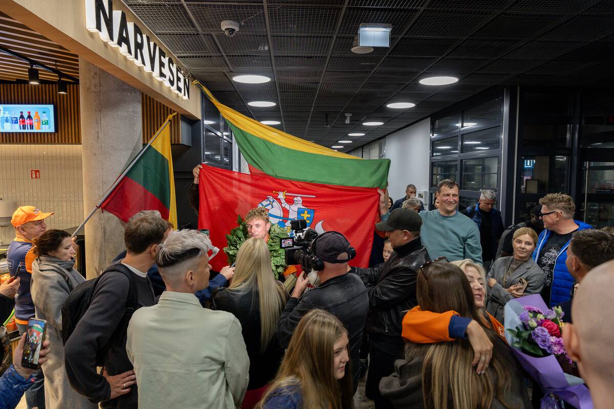 Pasaulio čempiono Edgaro Riabko sutiktuvės