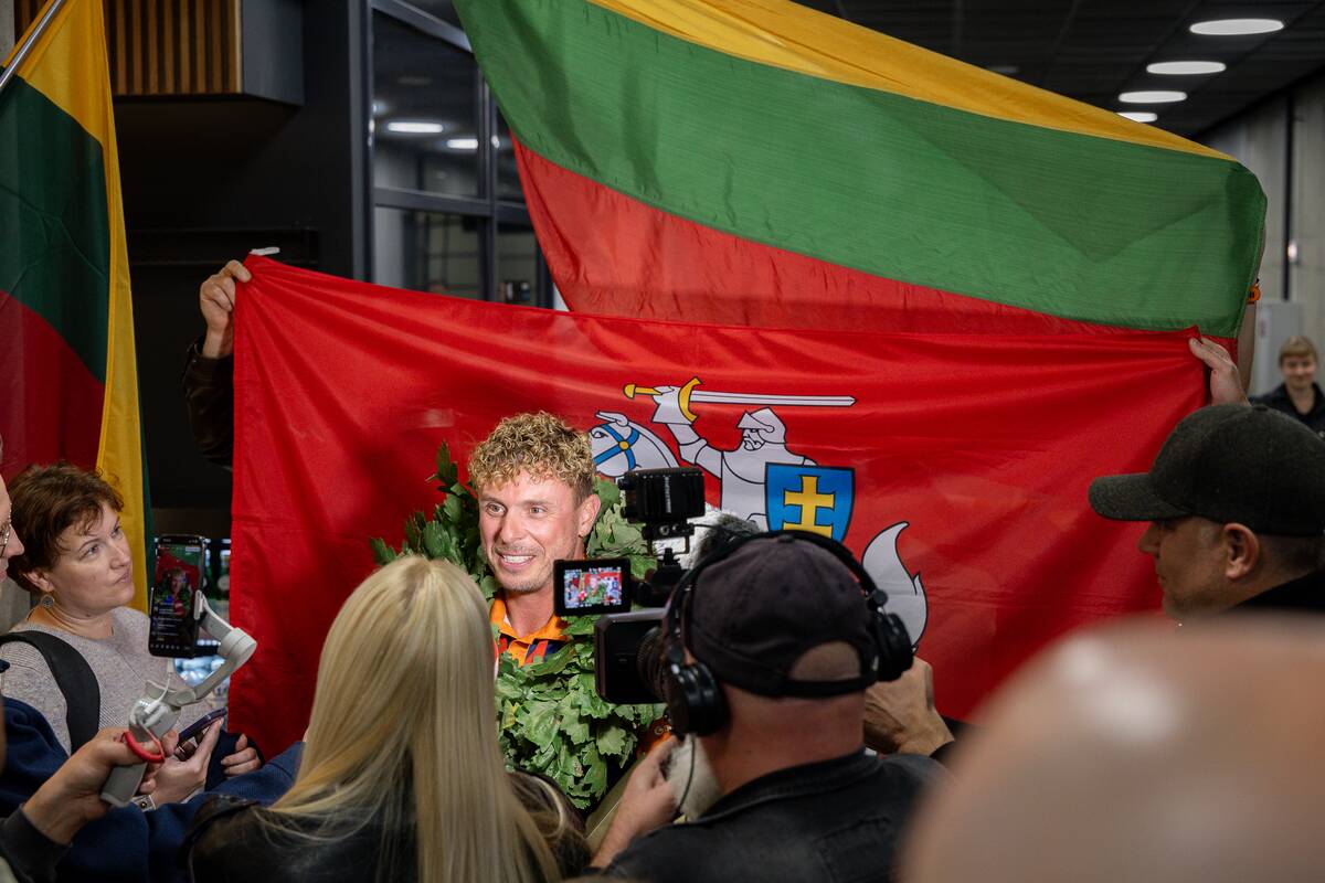 Pasaulio čempiono Edgaro Riabko sutiktuvės
