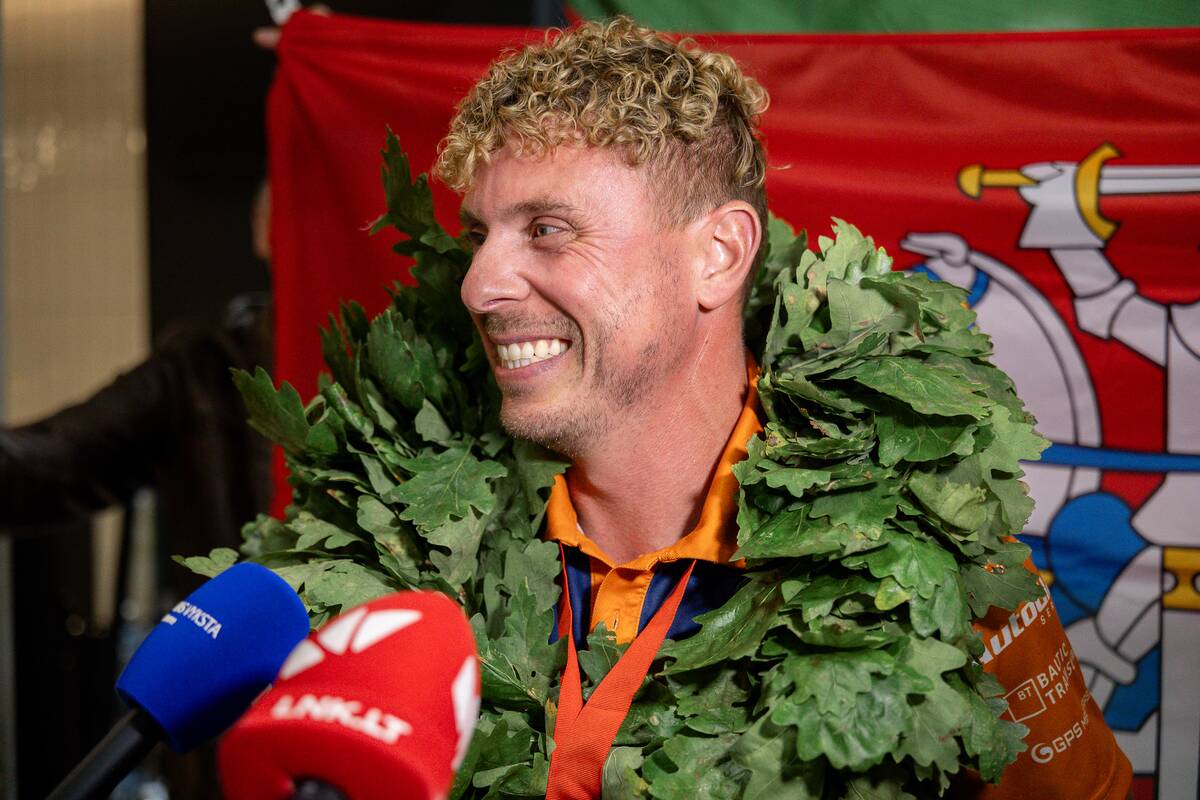Pasaulio čempiono Edgaro Riabko sutiktuvės