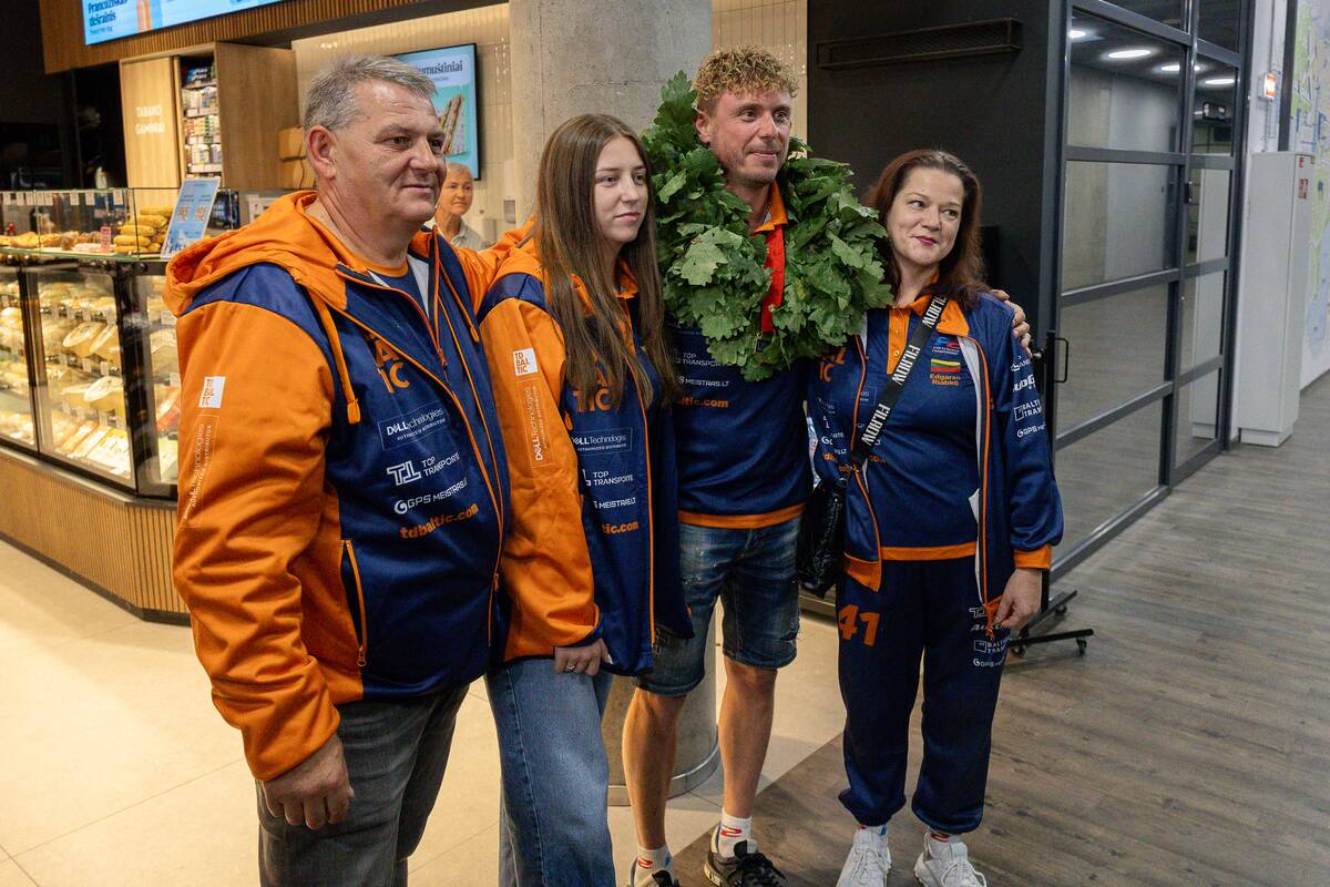 Pasaulio čempiono Edgaro Riabko sutiktuvės