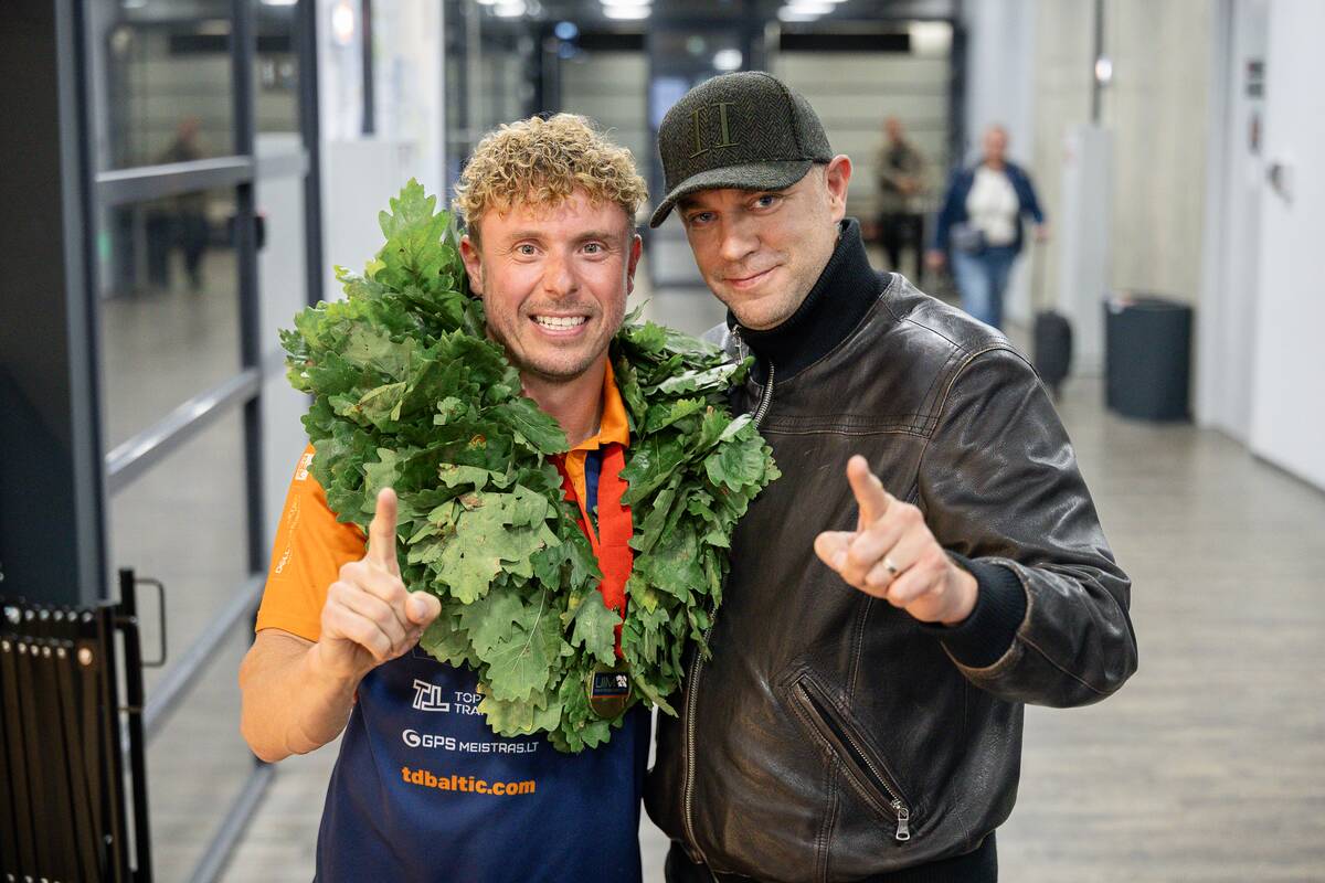 Pasaulio čempiono Edgaro Riabko sutiktuvės