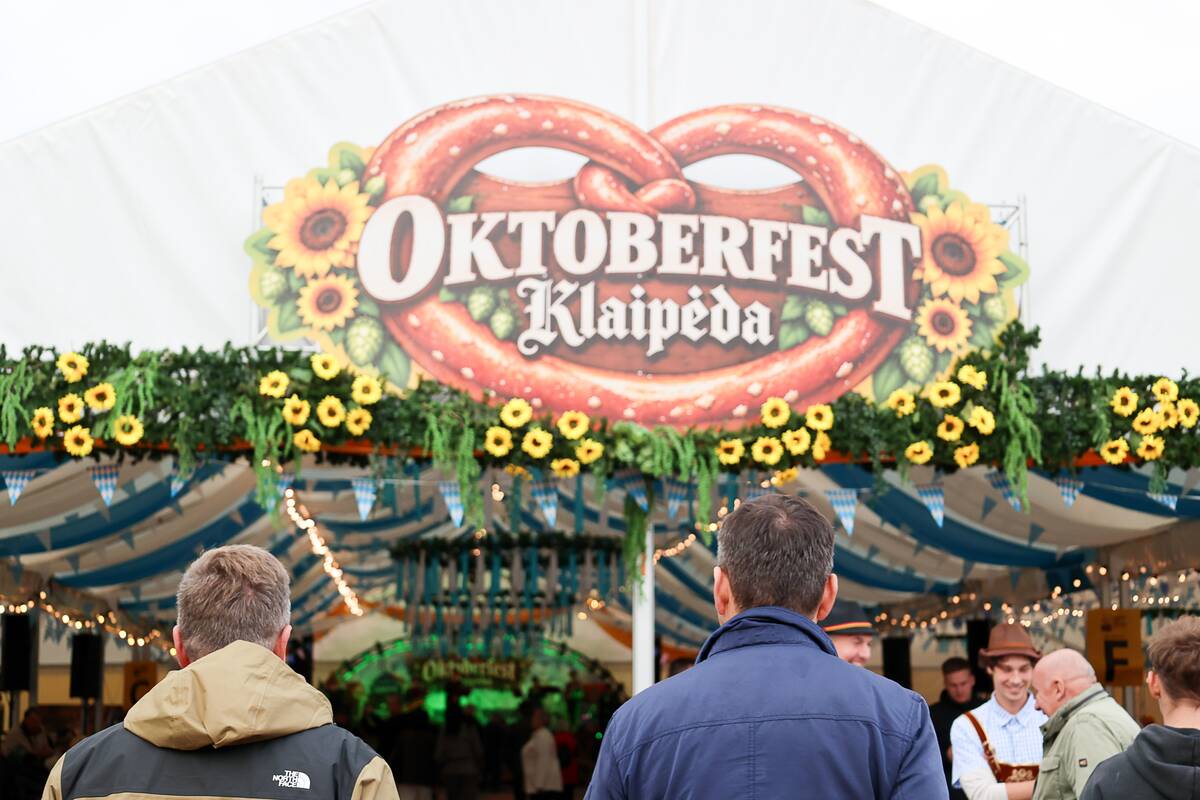 Klaipėdos piliavietėje prasidėjo festivalis „Oktoberfest“