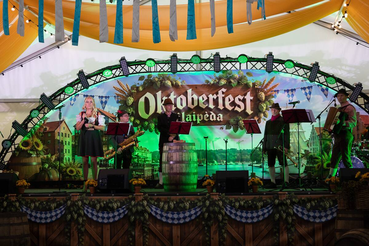 Klaipėdos piliavietėje prasidėjo festivalis „Oktoberfest“