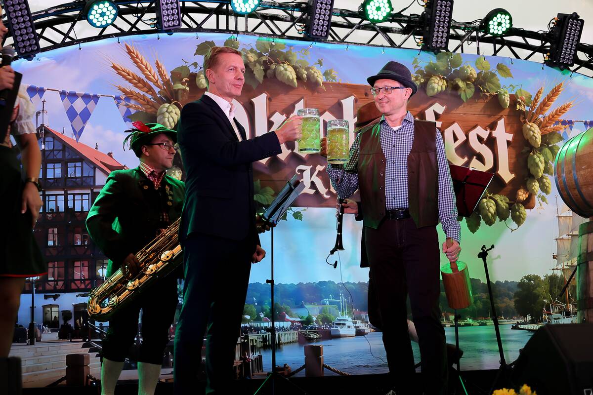 Klaipėdos piliavietėje prasidėjo festivalis „Oktoberfest“