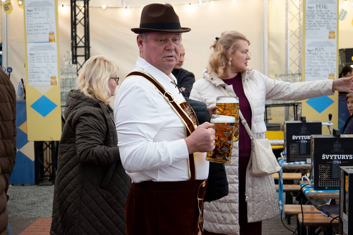 Klaipėdos piliavietėje prasidėjo festivalis „Oktoberfest“