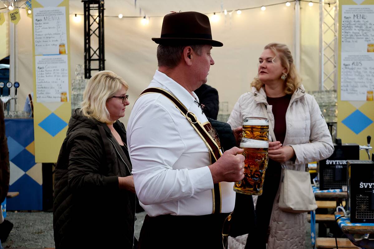 Klaipėdos piliavietėje prasidėjo festivalis „Oktoberfest“