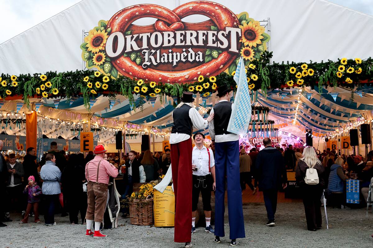 Klaipėdos piliavietėje prasidėjo festivalis „Oktoberfest“
