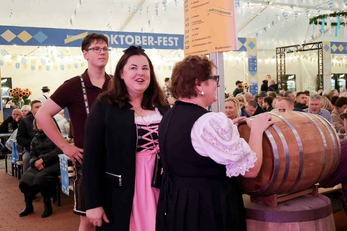 Klaipėdos piliavietėje prasidėjo festivalis „Oktoberfest“