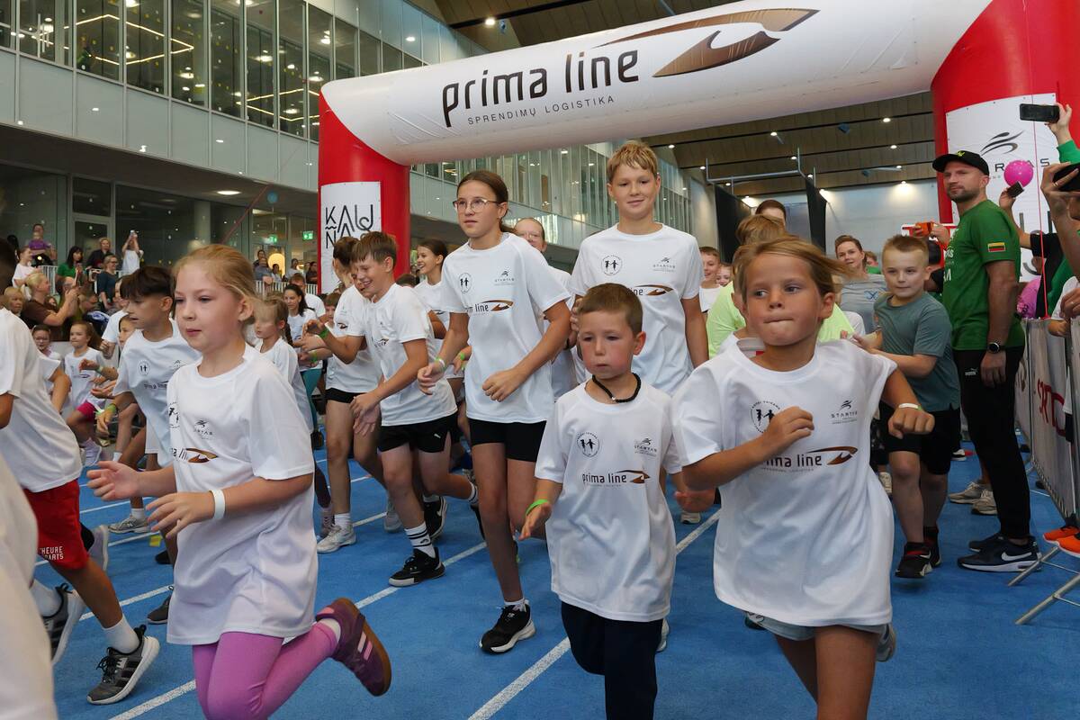 Bėgimas "Vaikai - vaikams" 2026