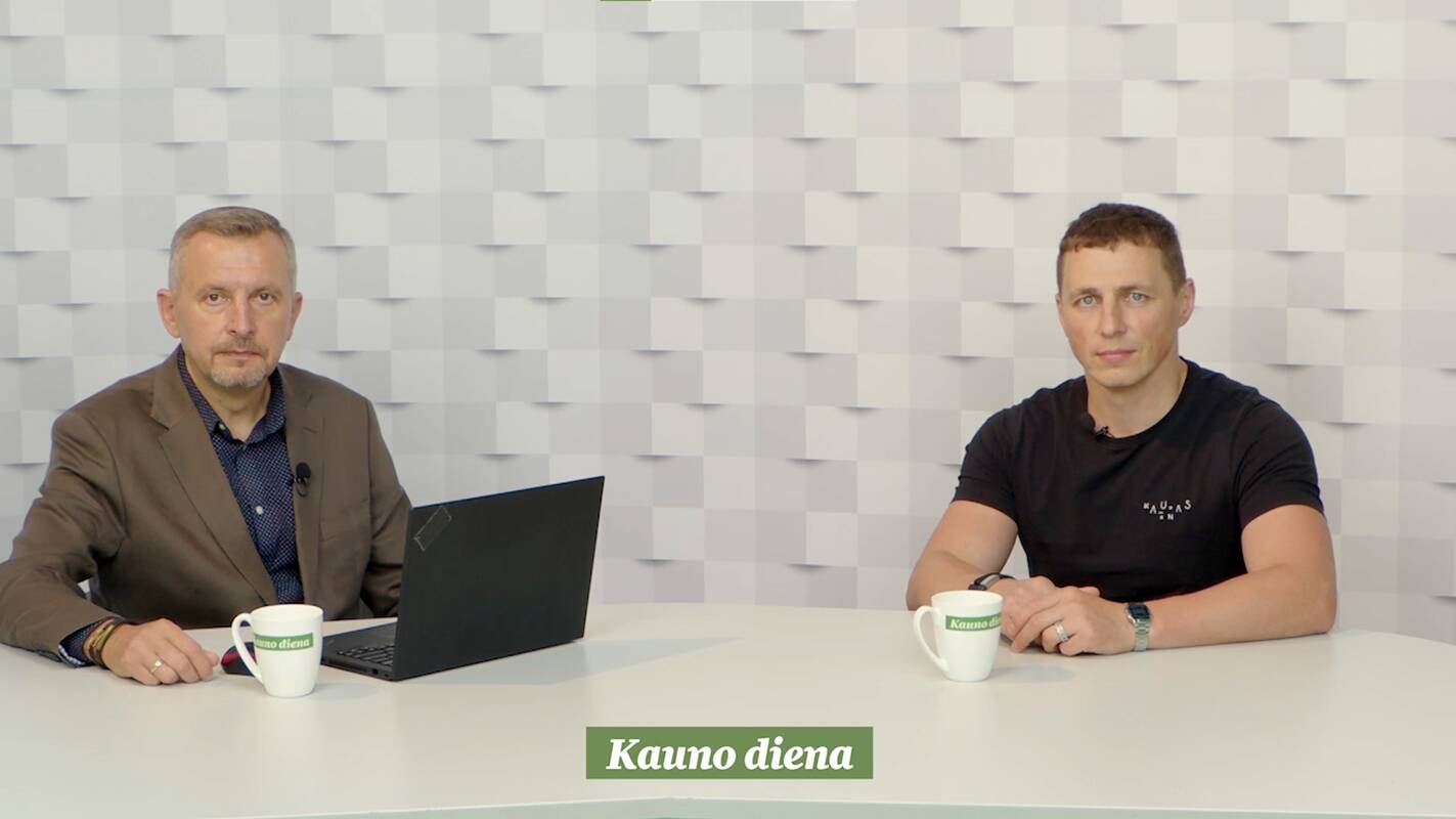 Gražvydas Muižys (kairėje) ir Gedeminas Barčauskas