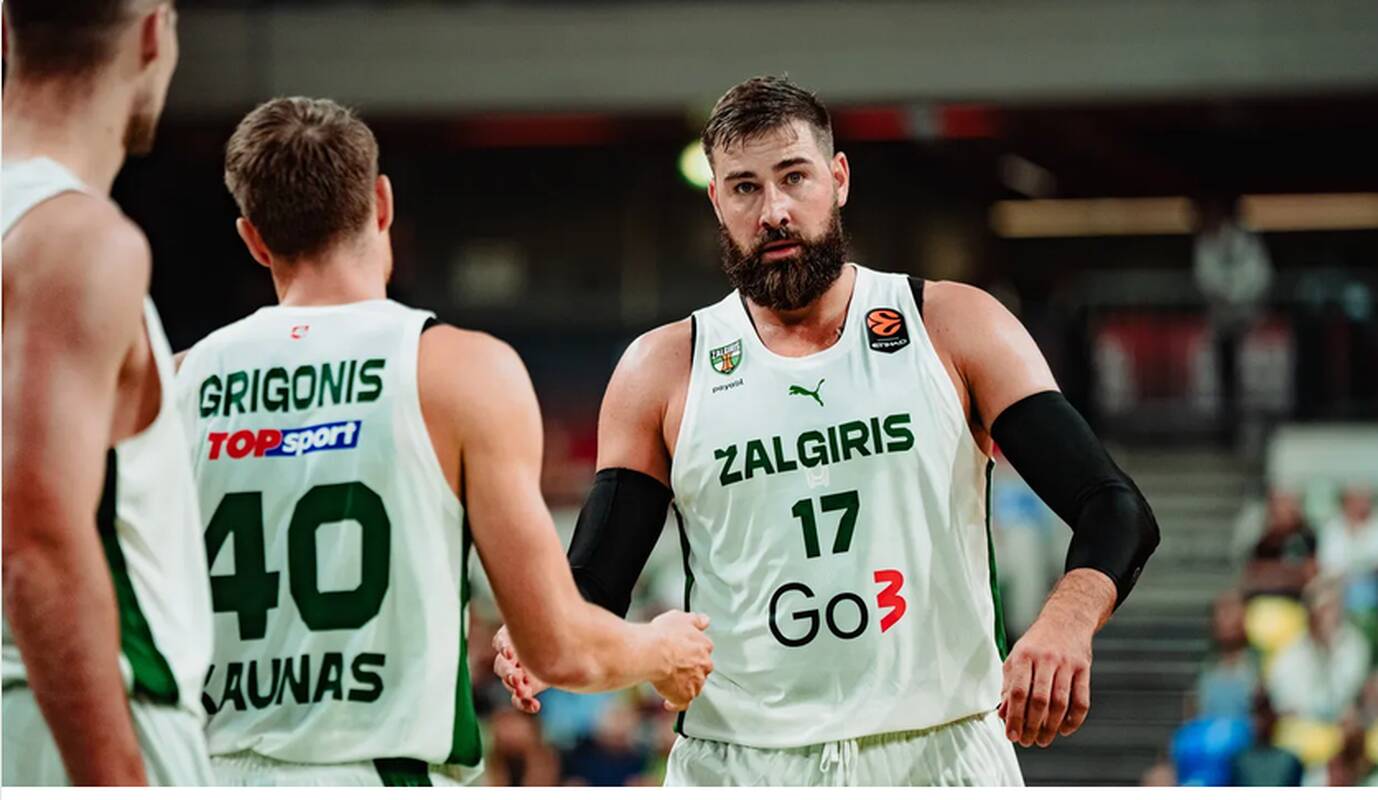 
<span>Londone „Žalgirio“ krepšininkai paskutinę sekundę pralaimėjo Prancūzijos vicečempionams</span>

