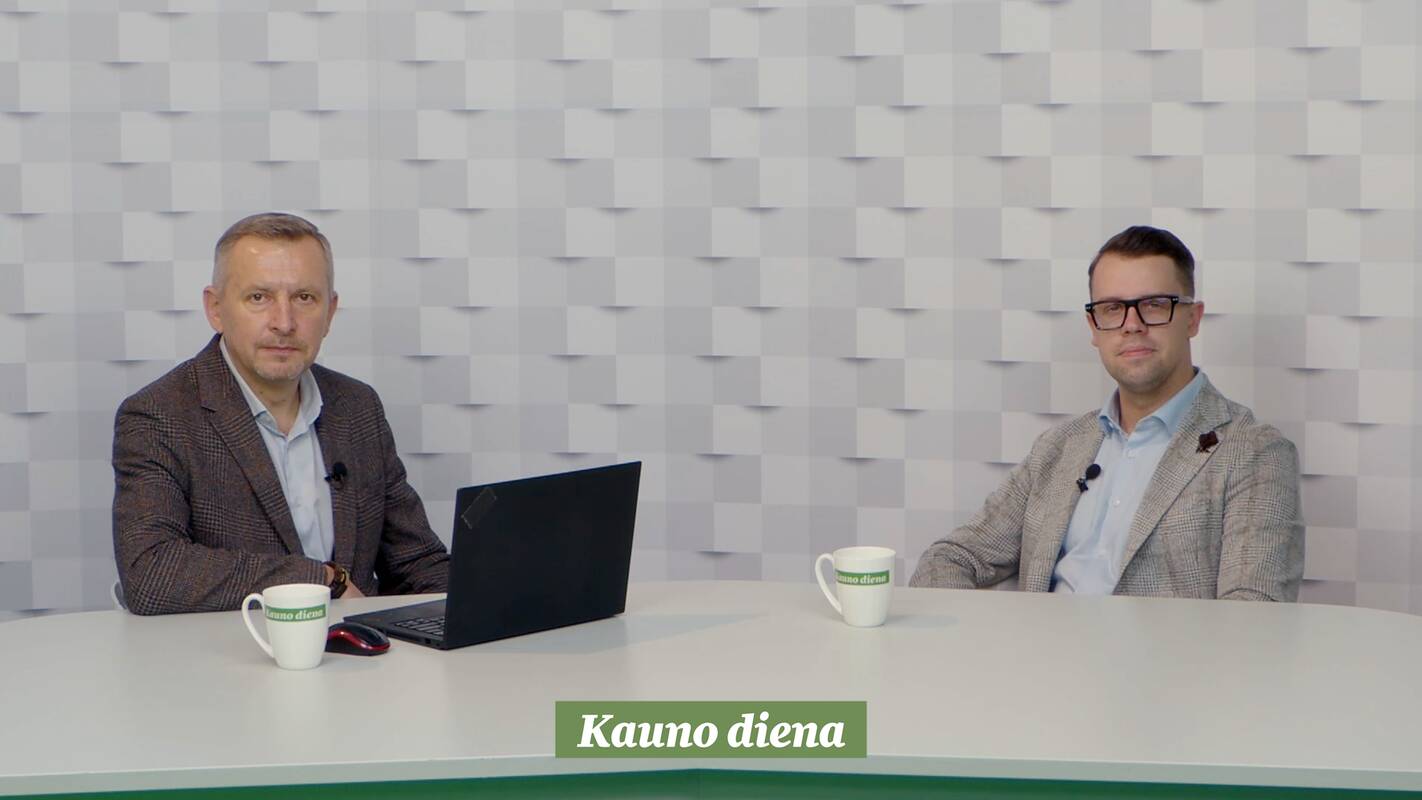 Gražvydas Mauižys (kairėje) ir Lukas Alsys (dešinėje)