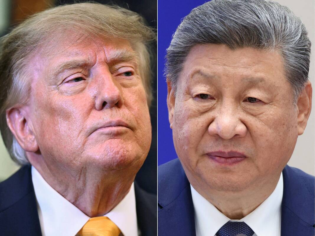  Donaldas Trumpas ir Xi Jinpingas