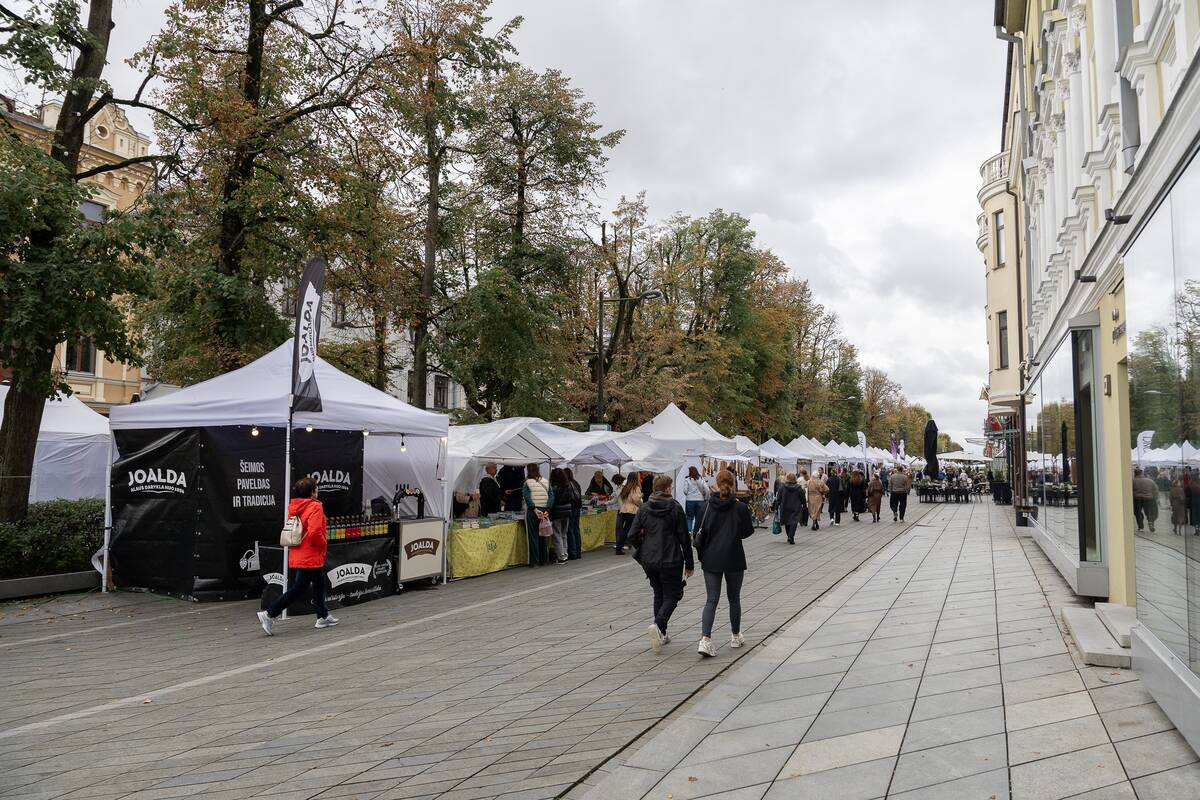Kauno mugės pirmoji diena
