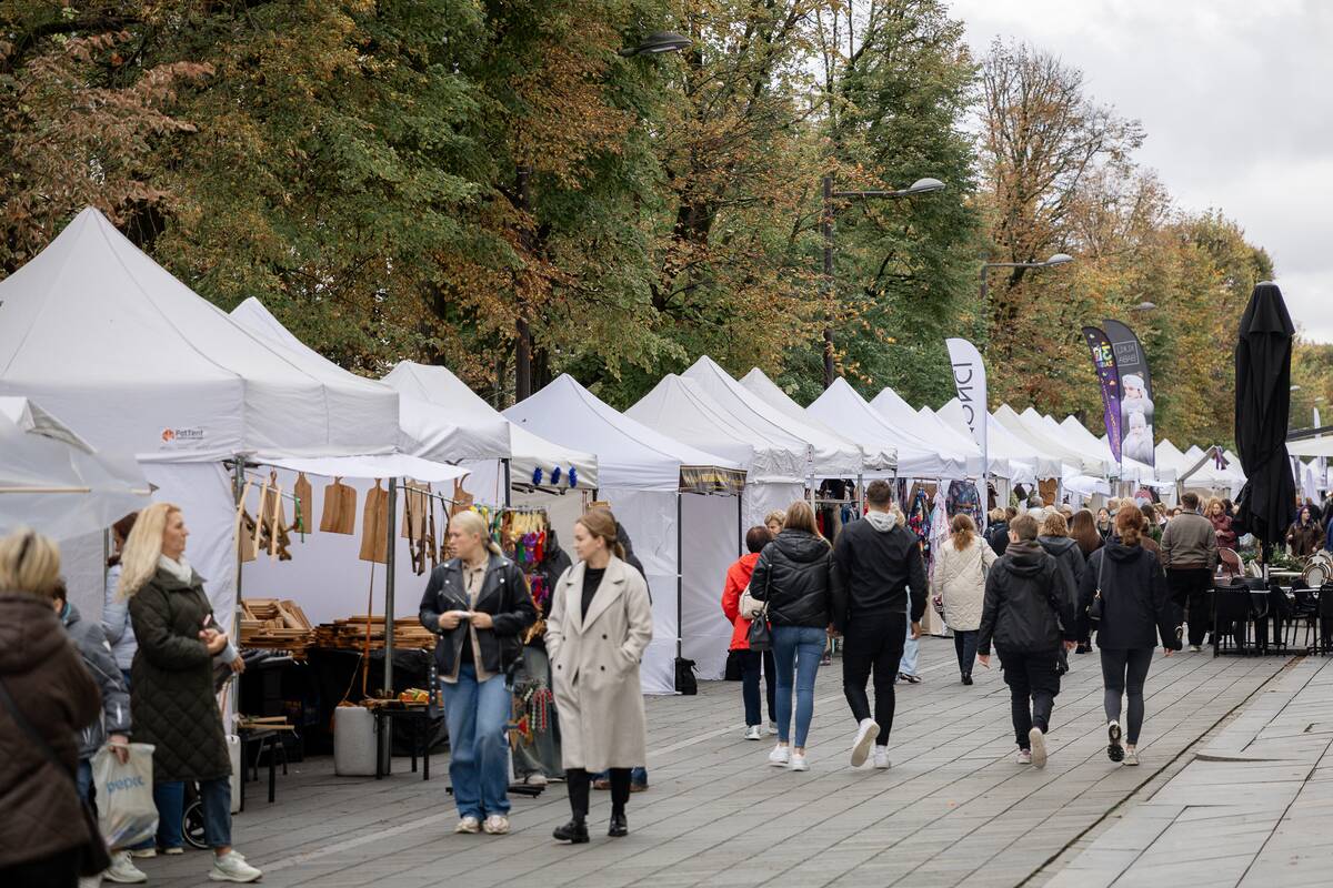 Kauno mugės pirmoji diena
