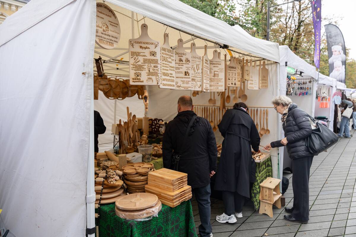 Kauno mugės pirmoji diena