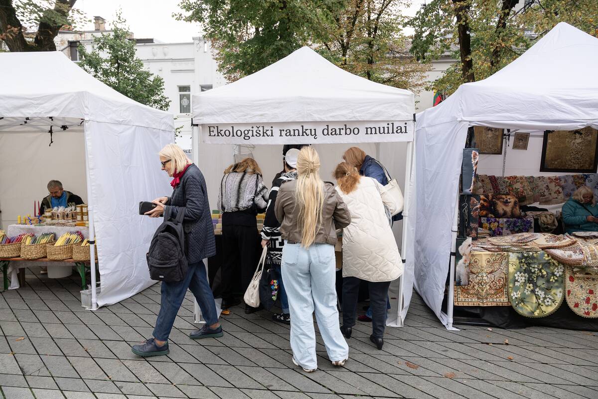 Kauno mugės pirmoji diena