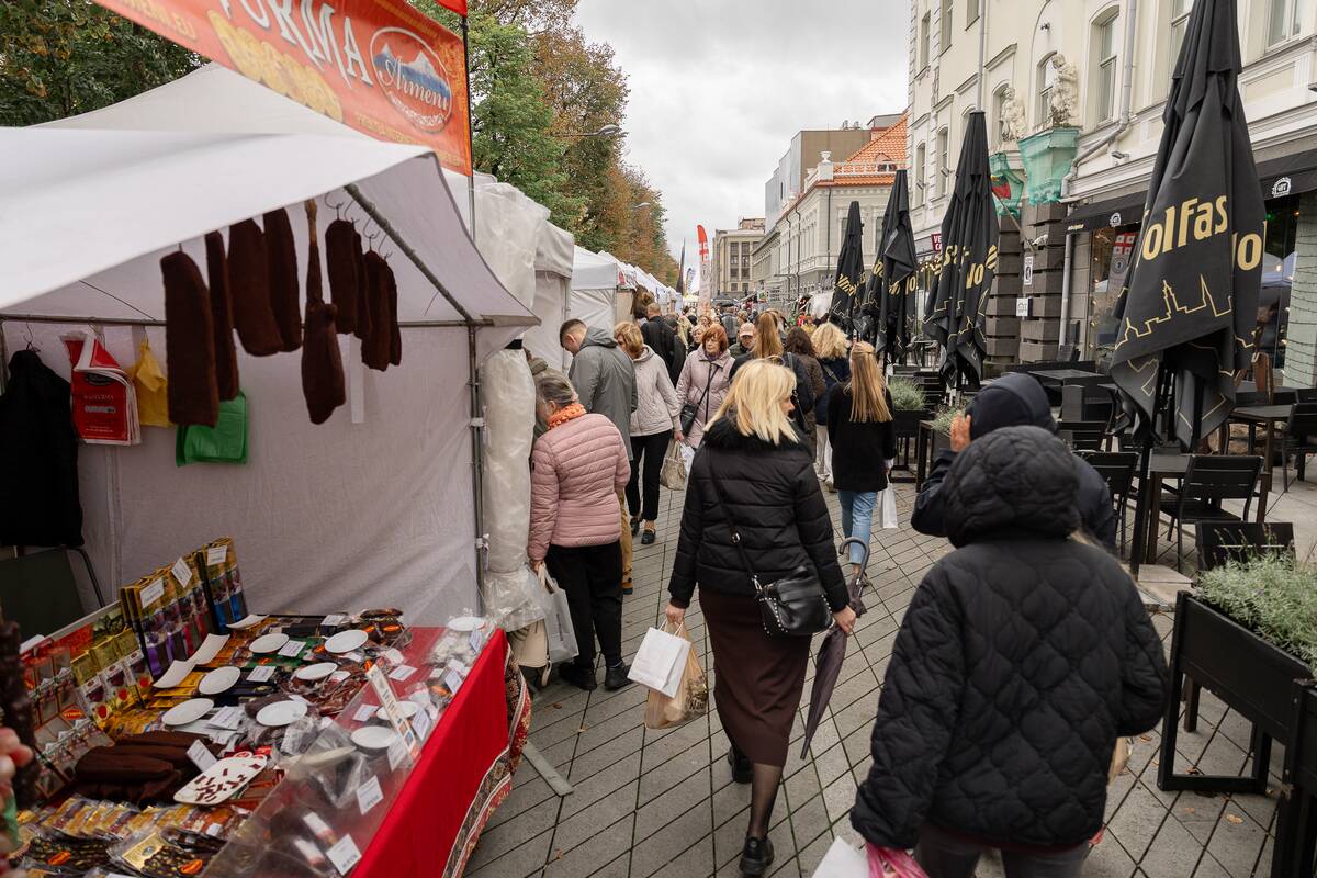 Kauno mugės pirmoji diena