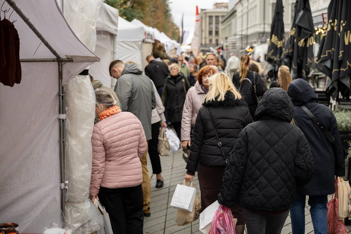 Kauno mugės pirmoji diena