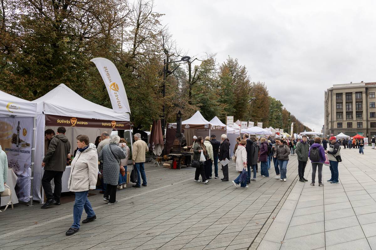 Kauno mugės pirmoji diena