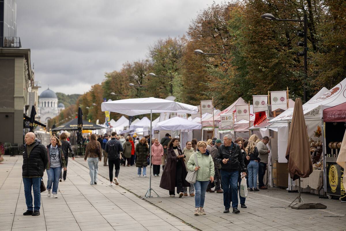 Kauno mugės pirmoji diena