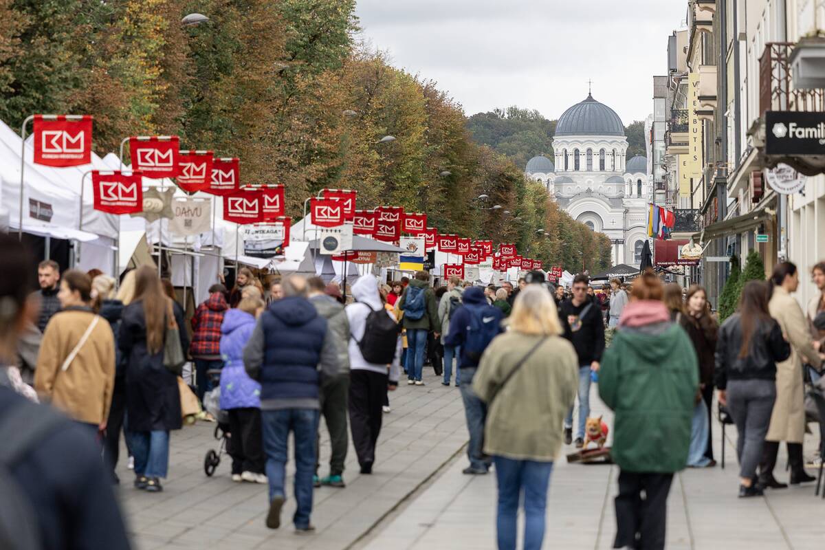 Kauno mugės pirmoji diena