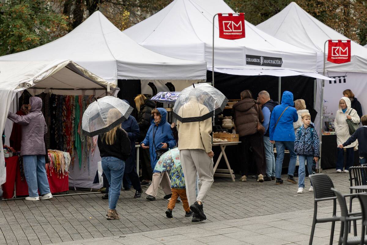 Kauno mugės pirmoji diena